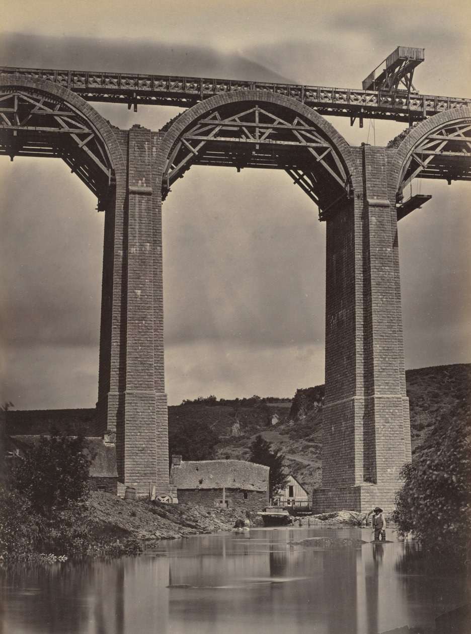 Pont-de-Buis, sur la Doufine, France, vers 1865 - Jules Duclos