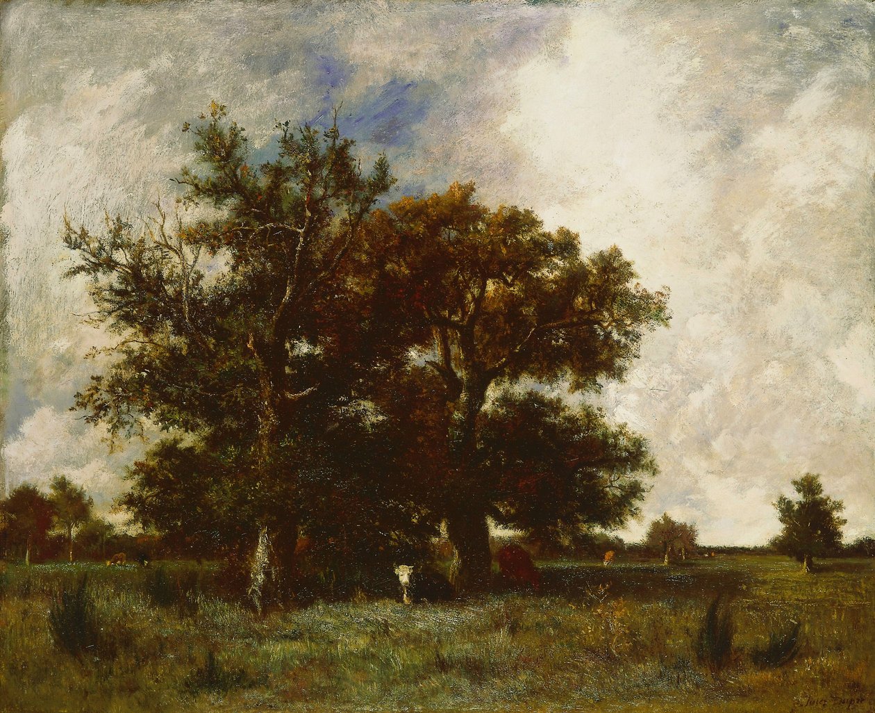 Fontainebleau Oaks - Jules Dupré