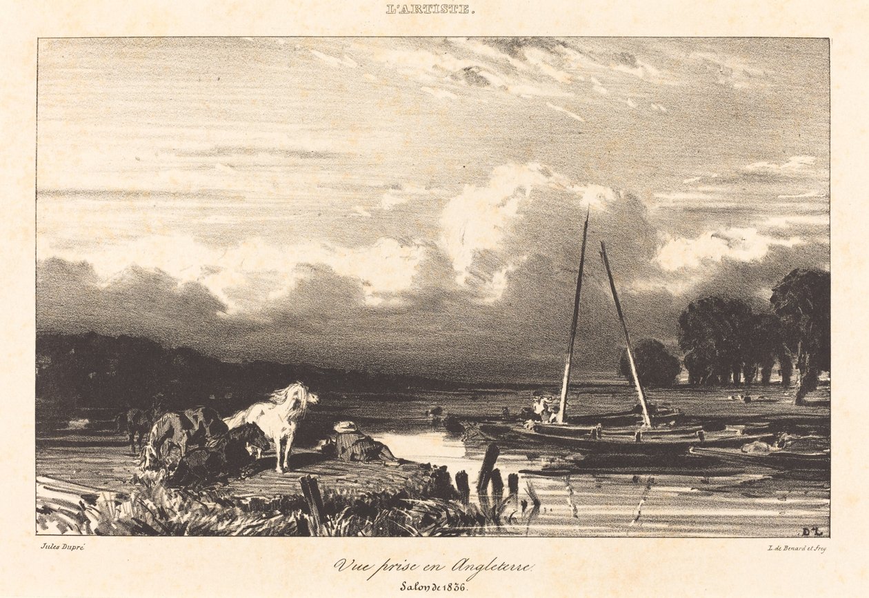 Vue prise en Angleterre - Jules Dupré
