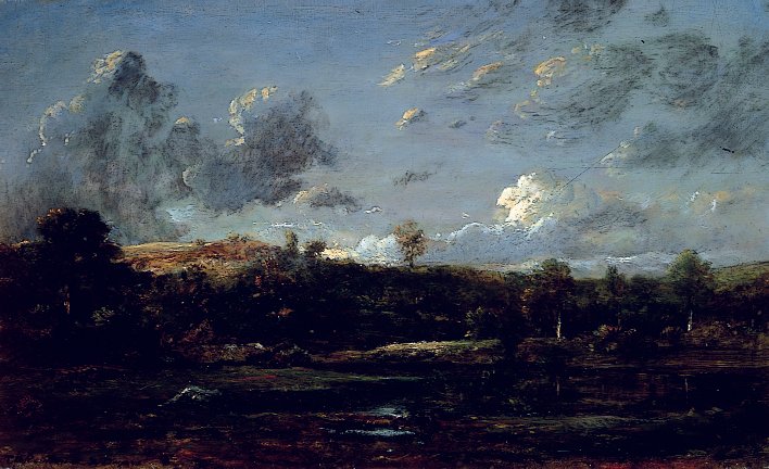 Dans les Landes, vers 1841 - Jules Dupré