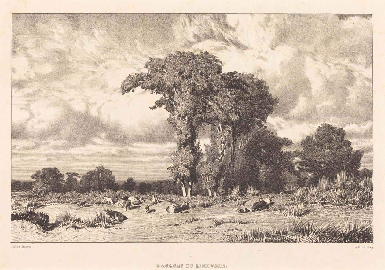 Pacages du Limousin - Jules Dupré