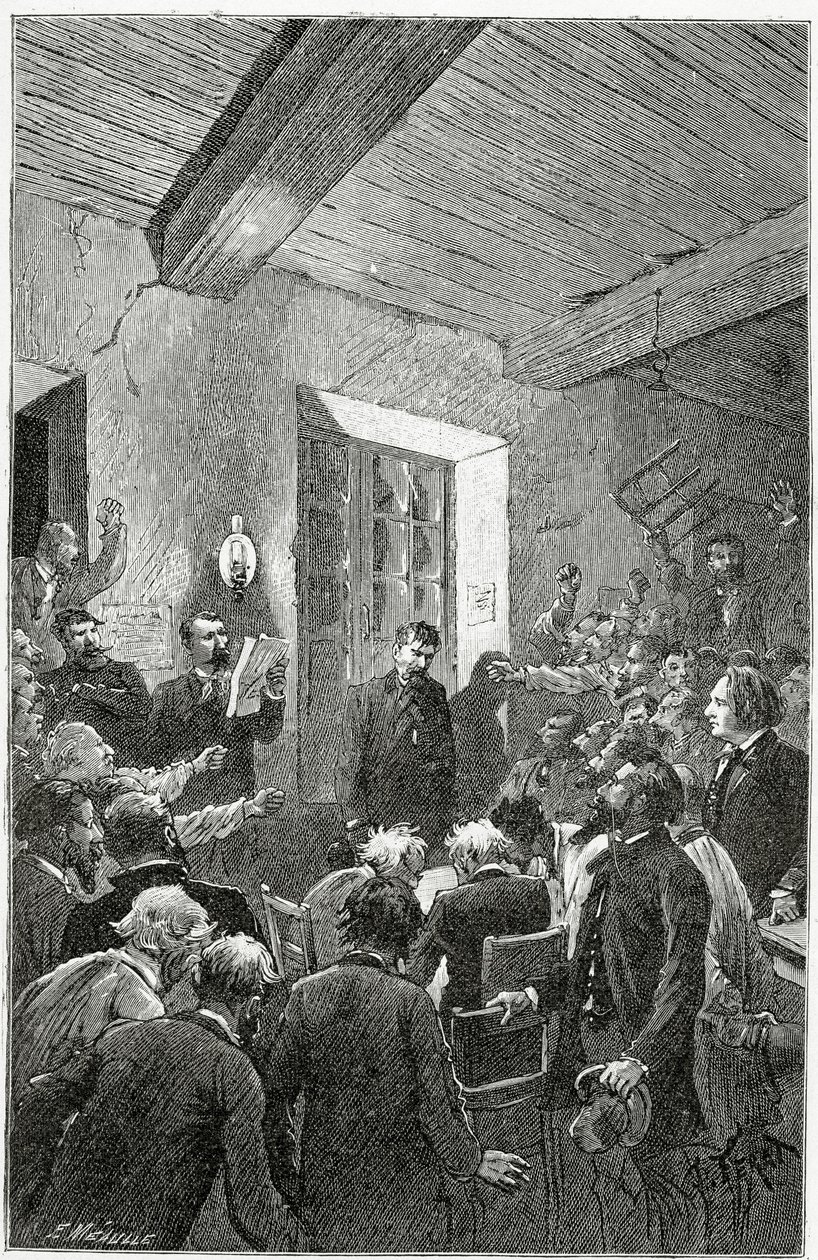 L’Espion Hubert - illustration de Choses vues, 19ème siècle - Jules Ferat