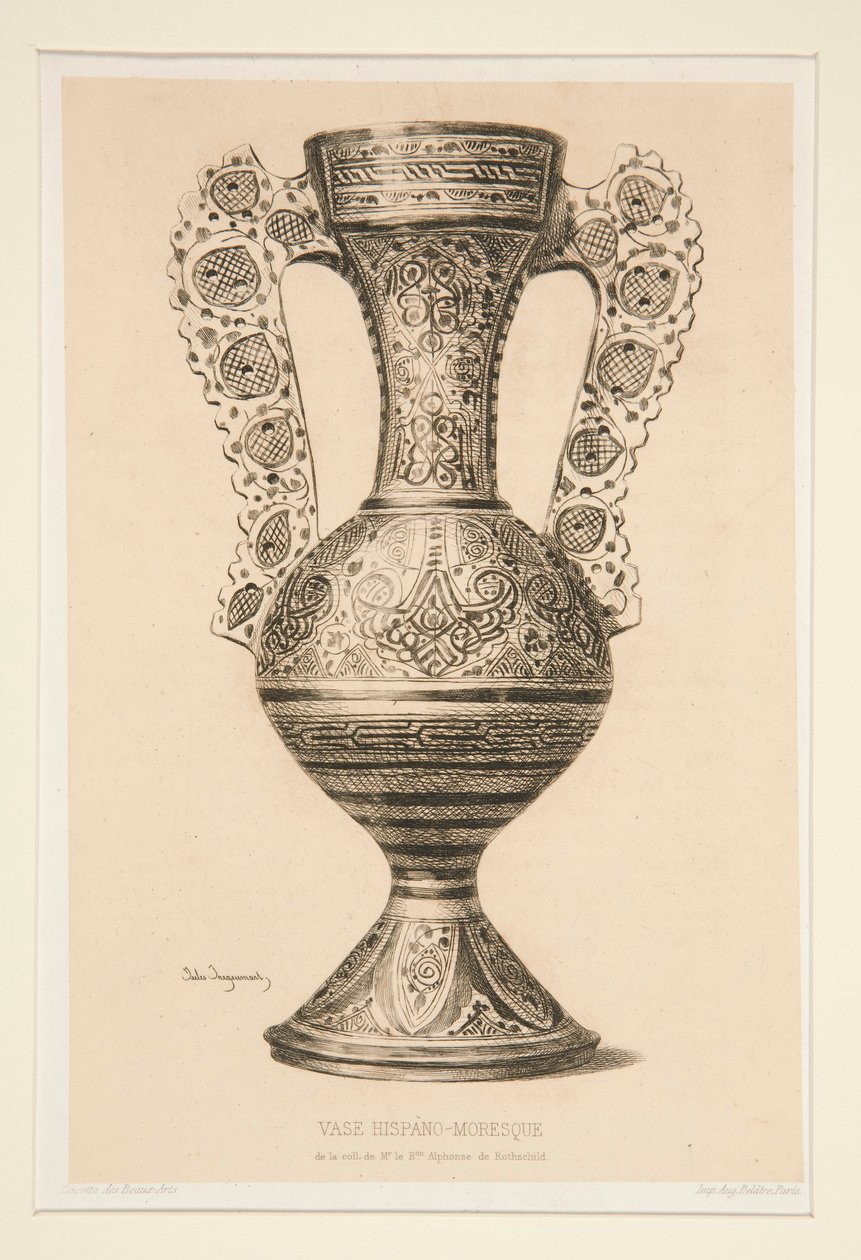 Vase Hispano-Mauresque - Jules Ferdinand Jacquemart
