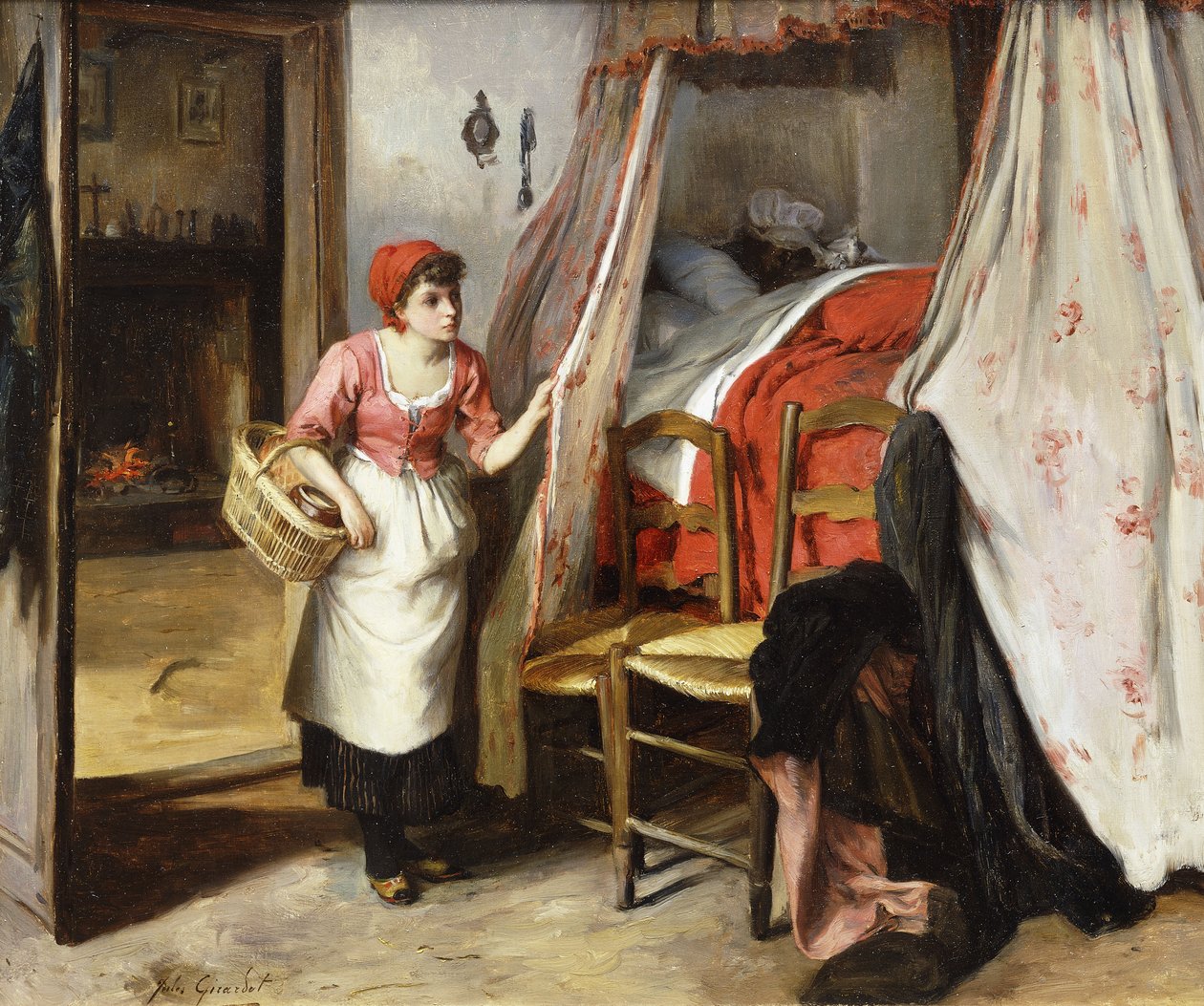 Le Petit Chaperon Rouge - Jules Girardet