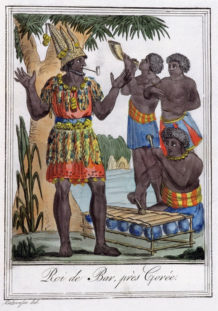 Roi de Bar, île de Gorée, Sénégal - Jules Grasset de Saint Sauveur