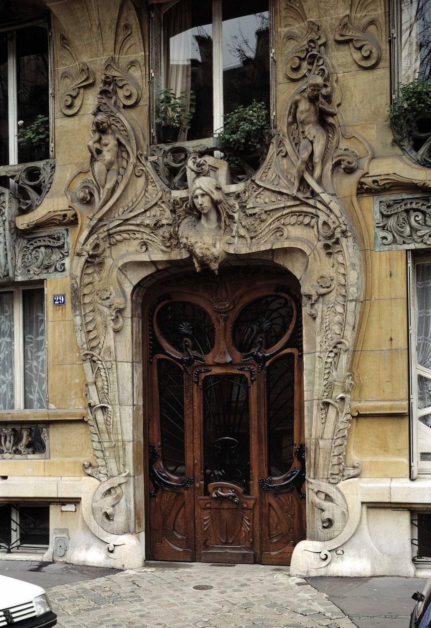 Art Nouveau : La porte d