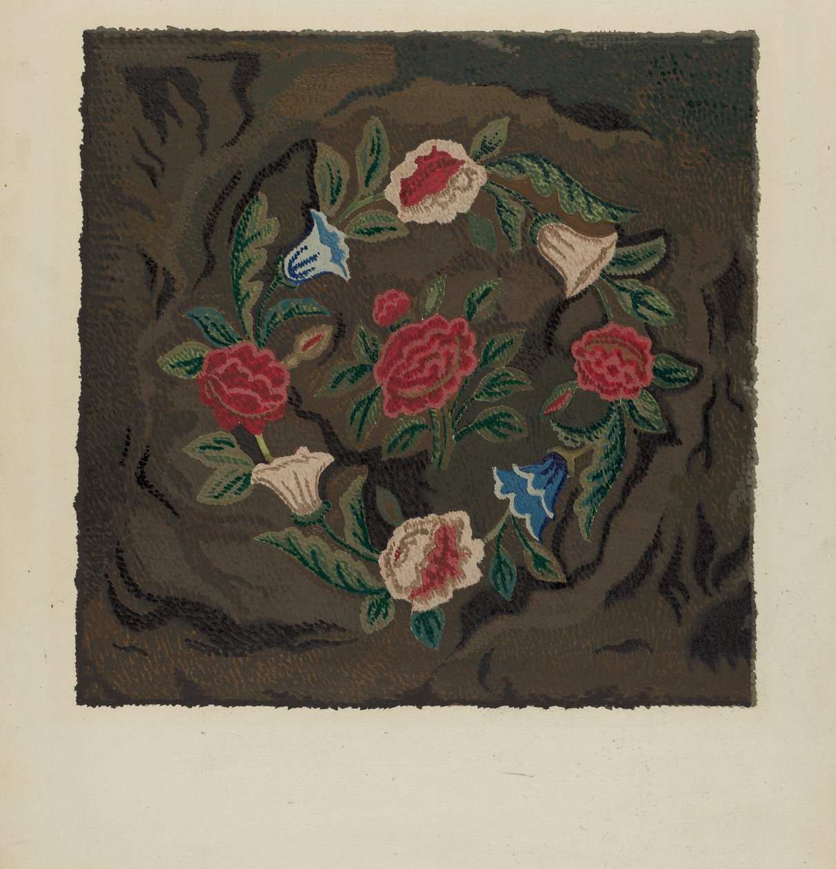 Tapis crocheté, c. 1936 - Jules Lefevere