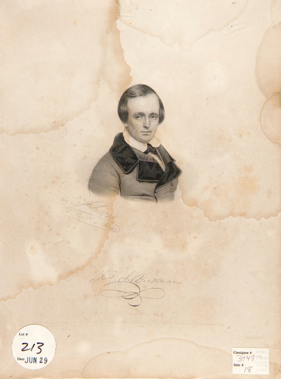 Portrait de James S. Beckham - Jules Lion