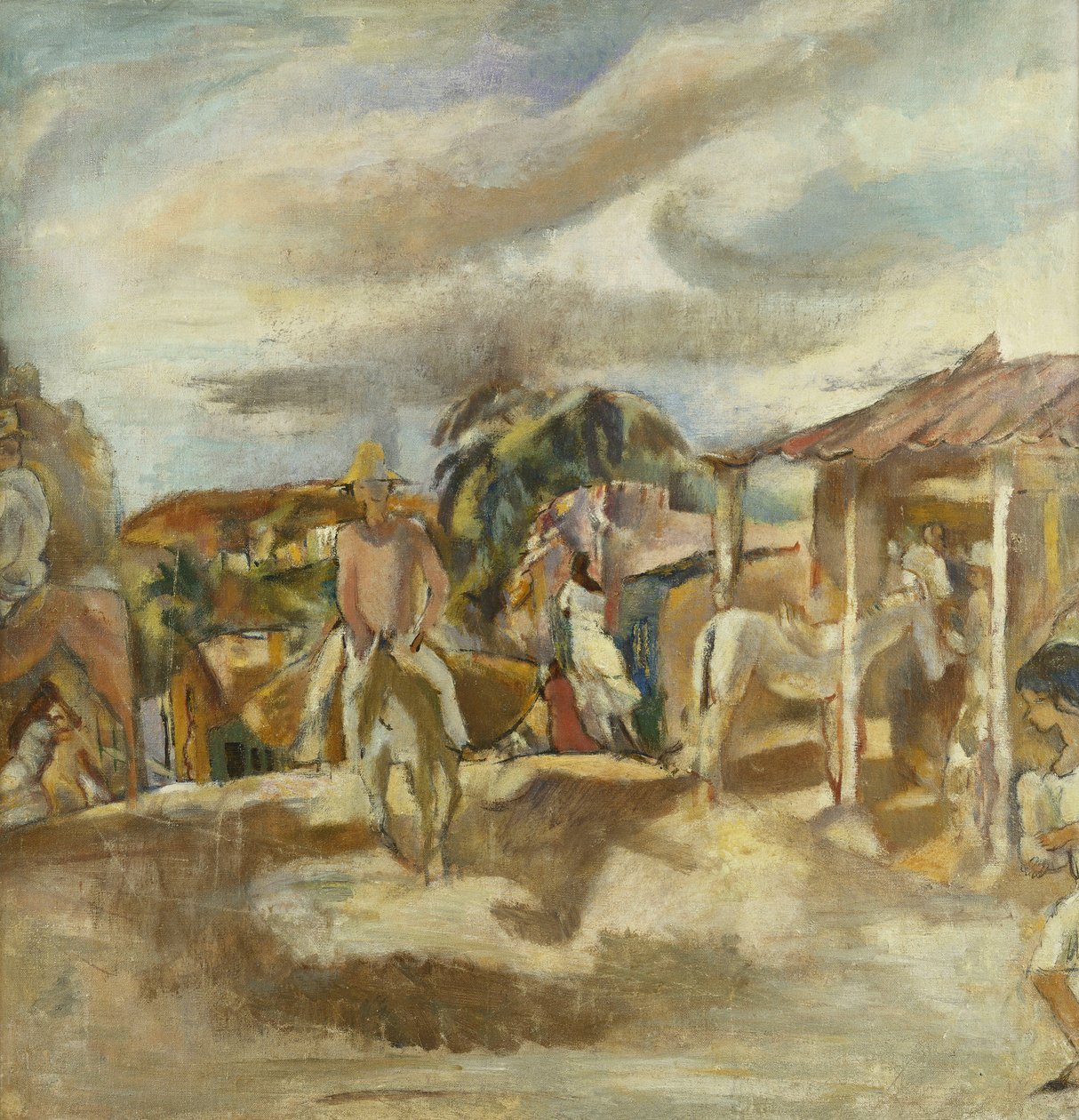 Village Cubain, vers 1917-1918 - Jules Pascin
