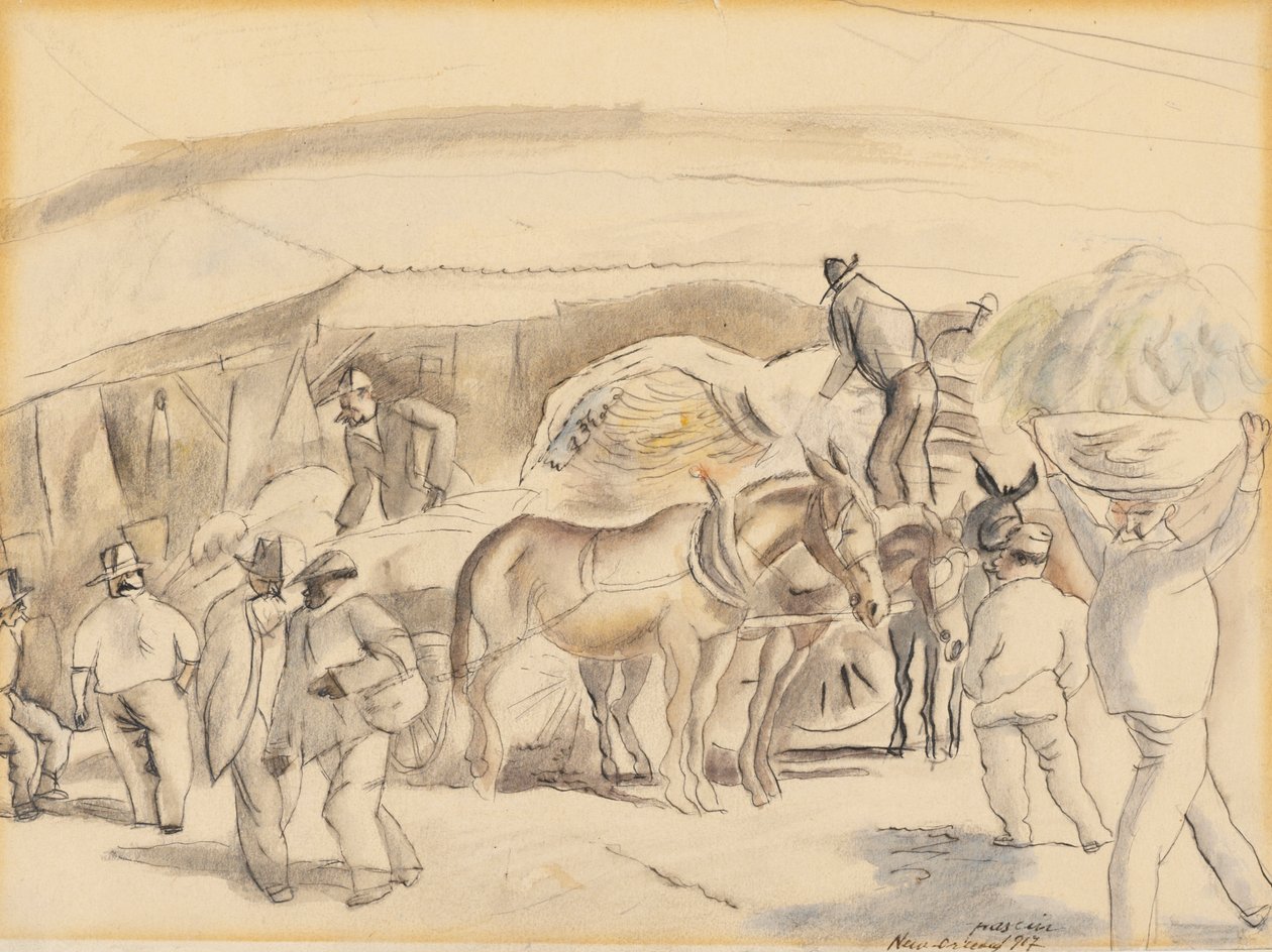 Moissonneurs - Jules Pascin