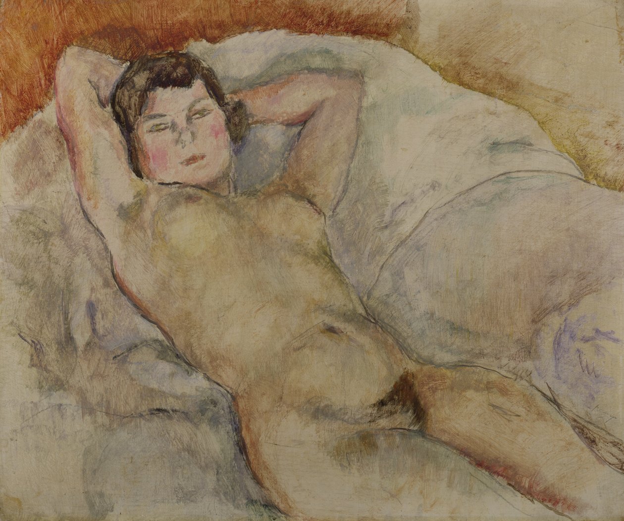 Nu allongé, vers 1909 - Jules Pascin