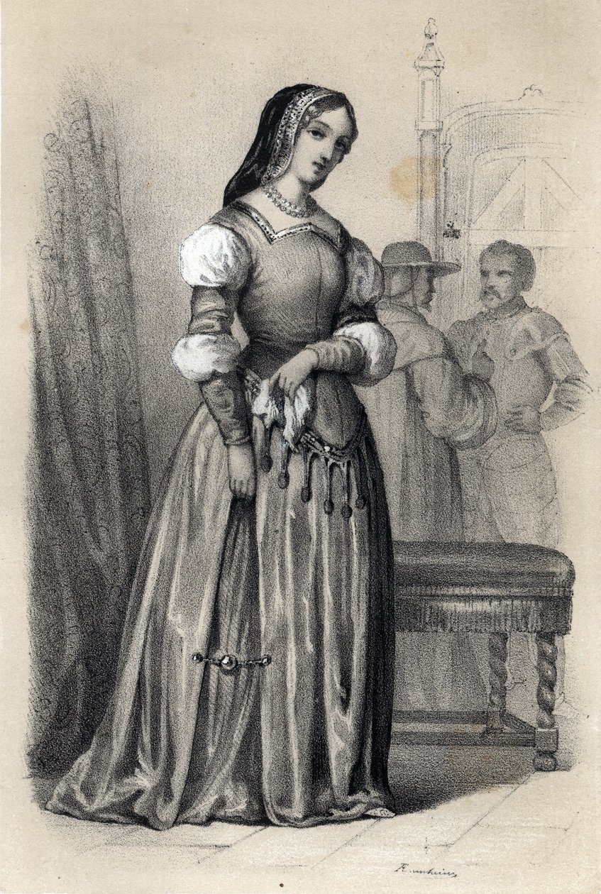 Portrait de Catherine Sforza (Caterina) - Jules and Raunheim Hermann David