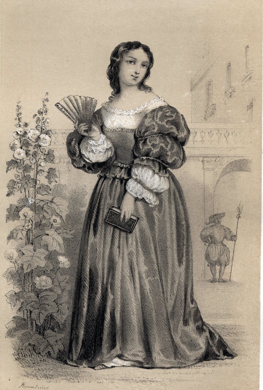 Vittoria (Victoria) Colonna (1490 - 1547), Marquise de Pescaire (Pescara) femme de lettres italienne du début du 16ème siècle - Jules and Raunheim Hermann David