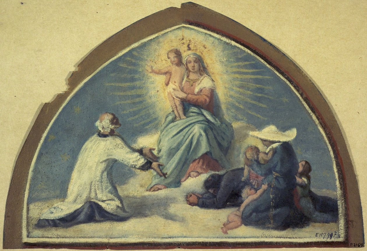 La Vierge présentant l