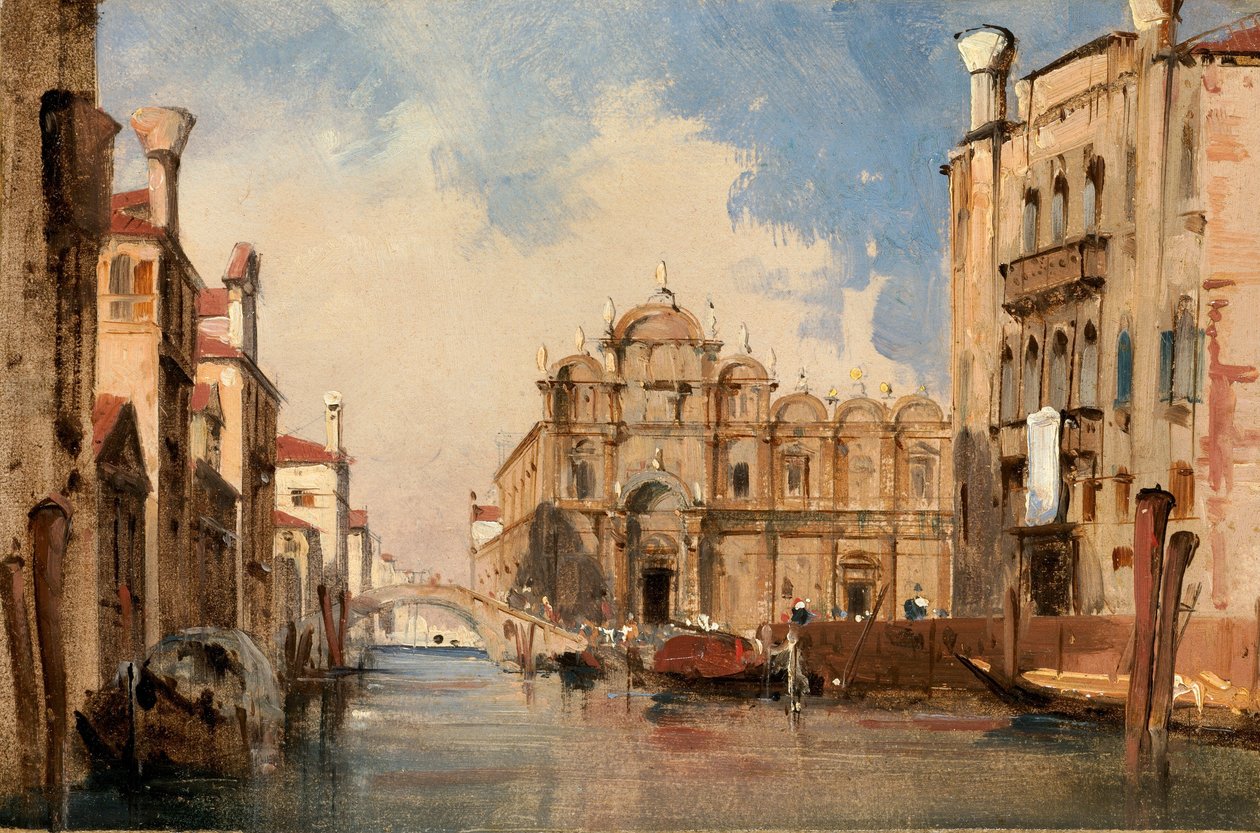 La Scuola di San Marco, Venise, vers 1830 - Jules Romain Joyant