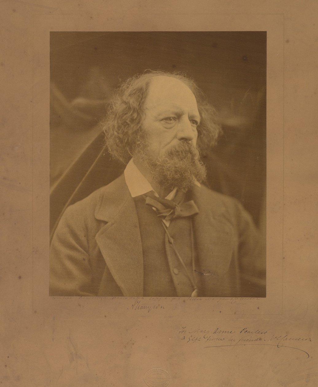 Alfred, Lord Tennyson - Julia Margaret Cameron