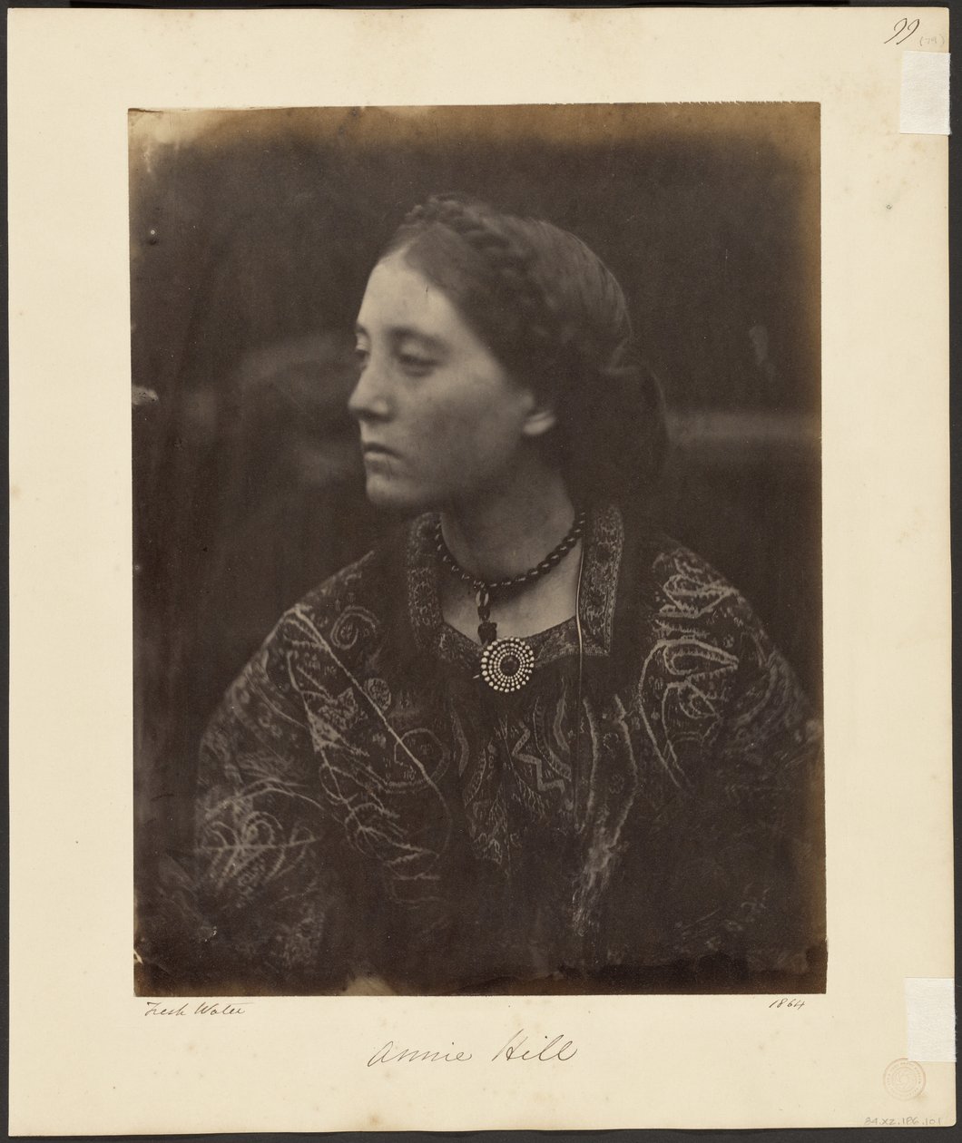 Annie Hill - Julia Margaret Cameron