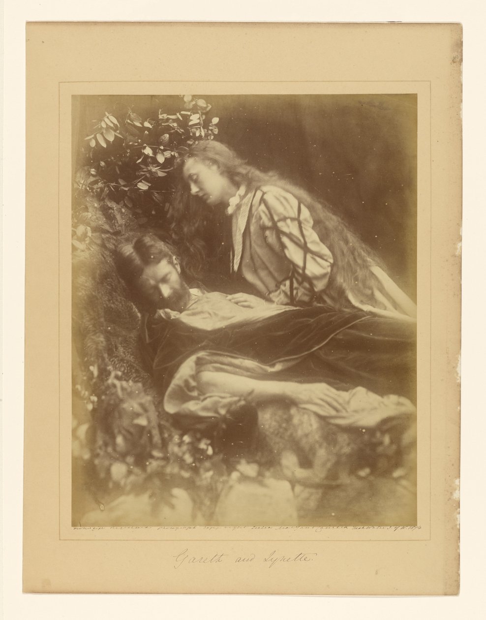 Gareth et Lynette - Julia Margaret Cameron