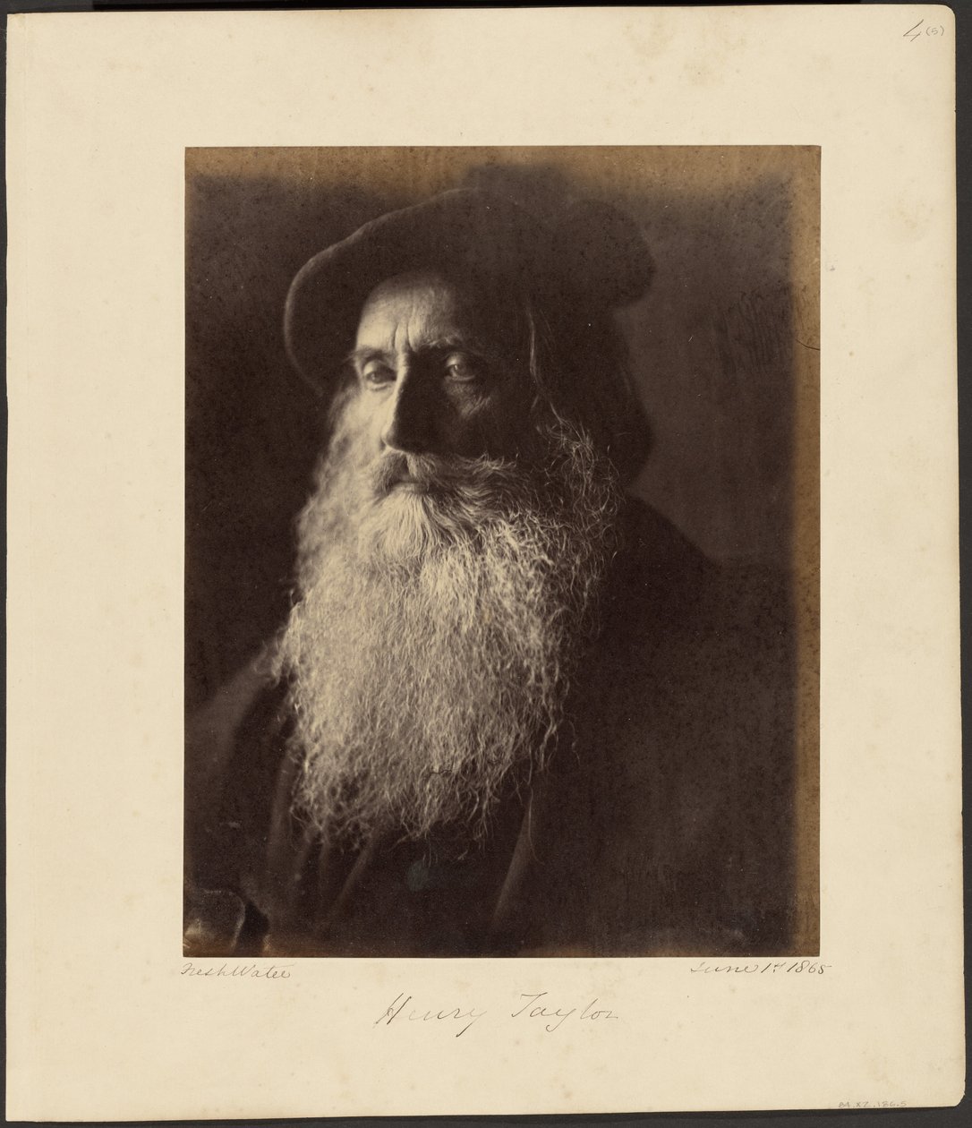 Henry Taylor - Julia Margaret Cameron