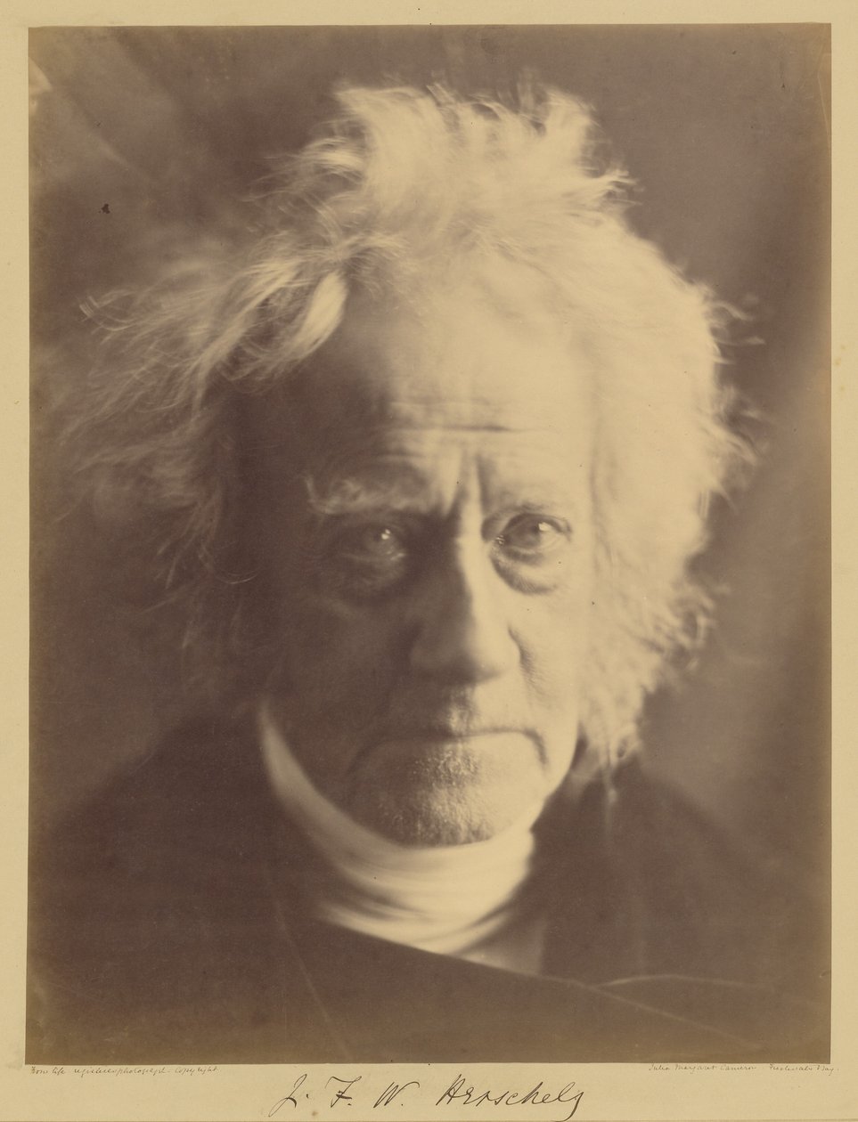 J.F.W. Herschel - Julia Margaret Cameron