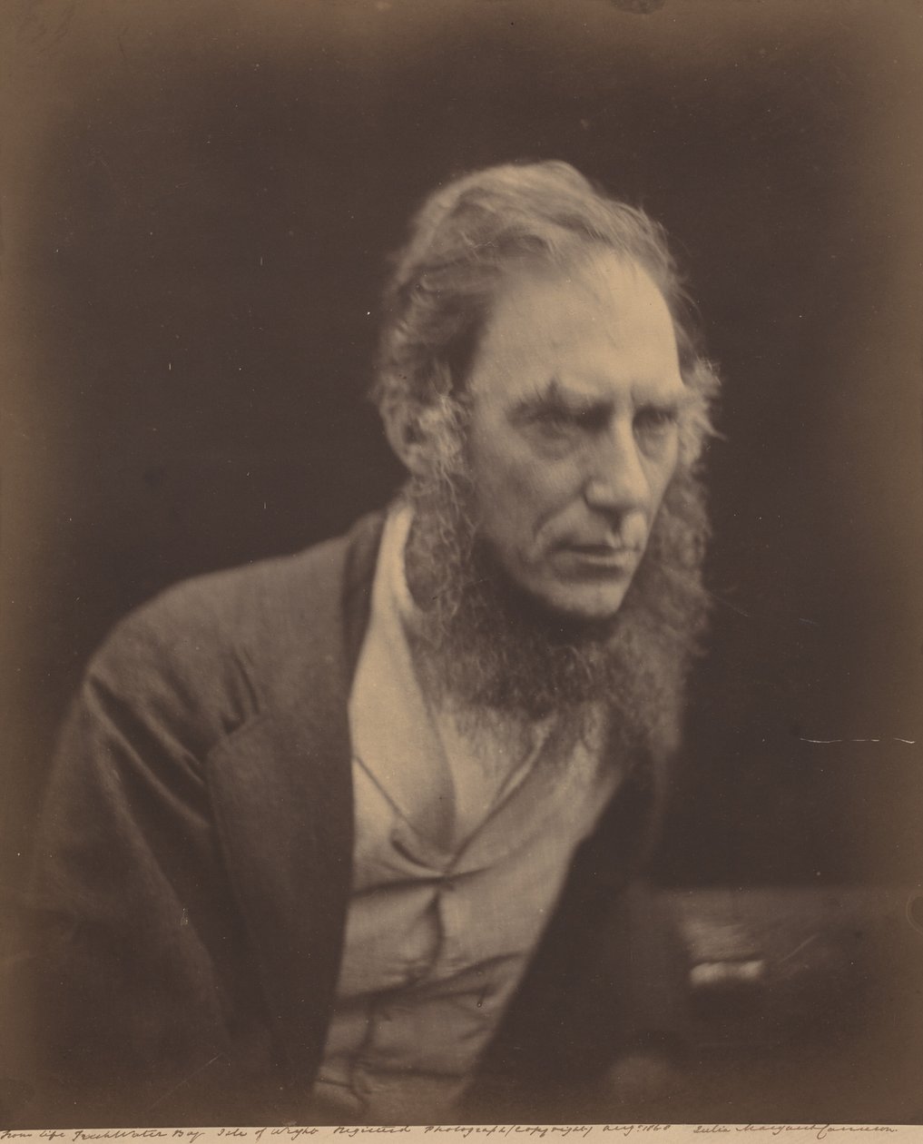 Joseph D. Hooker, 1868 (photo) - Julia Margaret Cameron