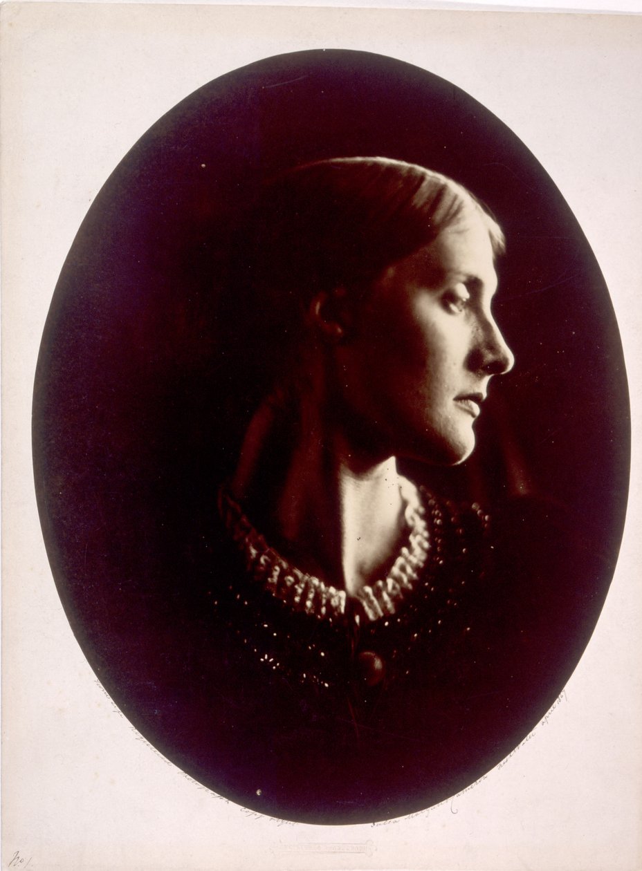 Julia Jackson de profil - Julia Margaret Cameron