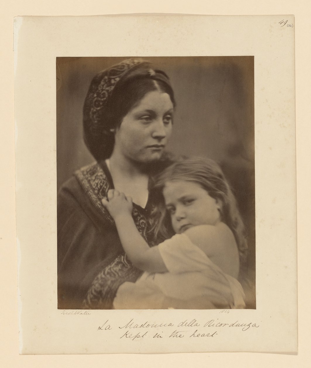 La Vierge de la Mémoire - Julia Margaret Cameron