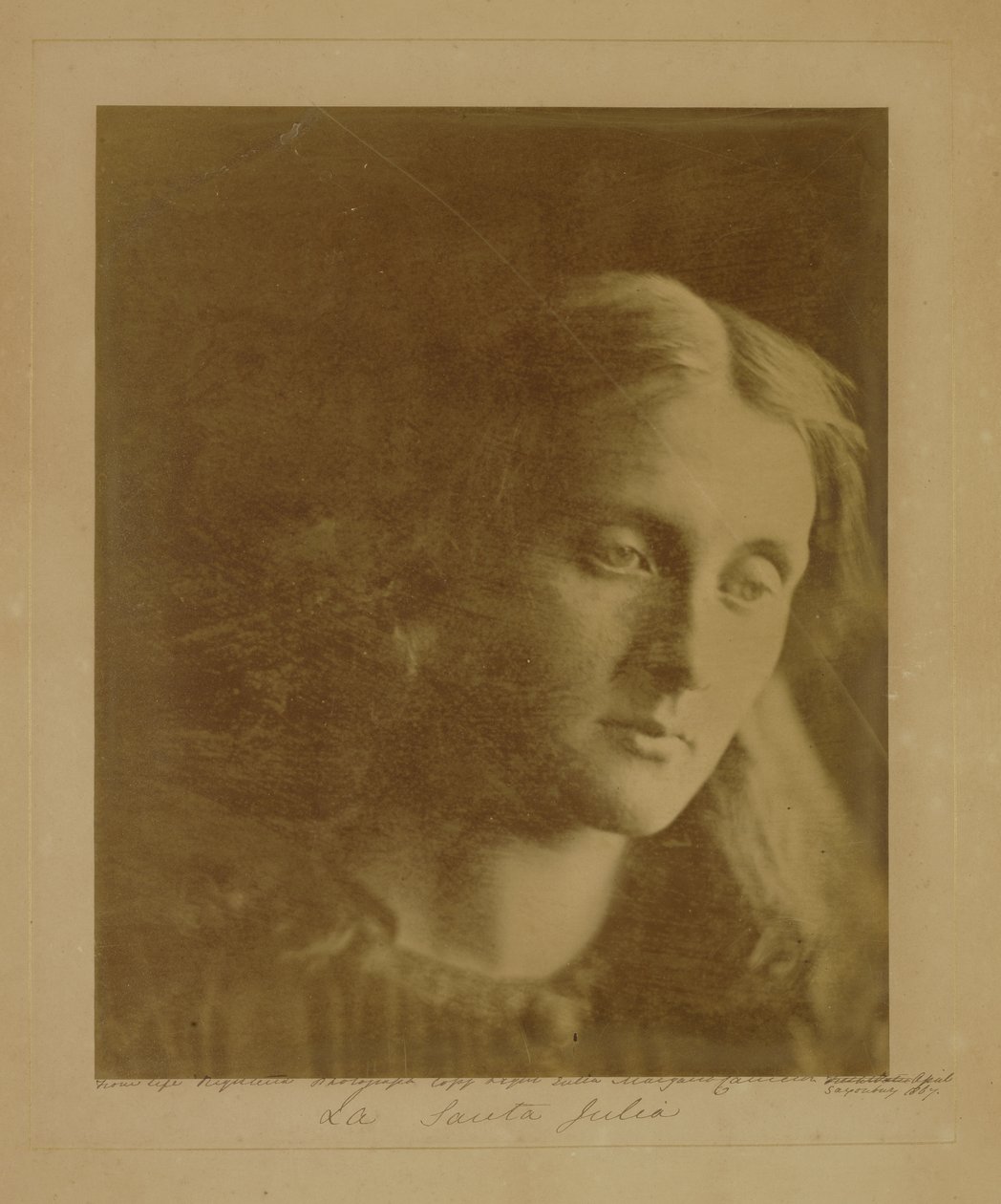 La Santa Julia - Julia Margaret Cameron