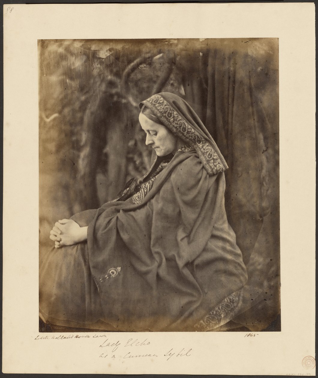 Lady Elcho en tant que Sibylle cuméenne - Julia Margaret Cameron