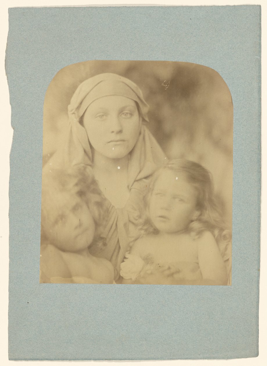 [Madone avec deux enfants] - Julia Margaret Cameron