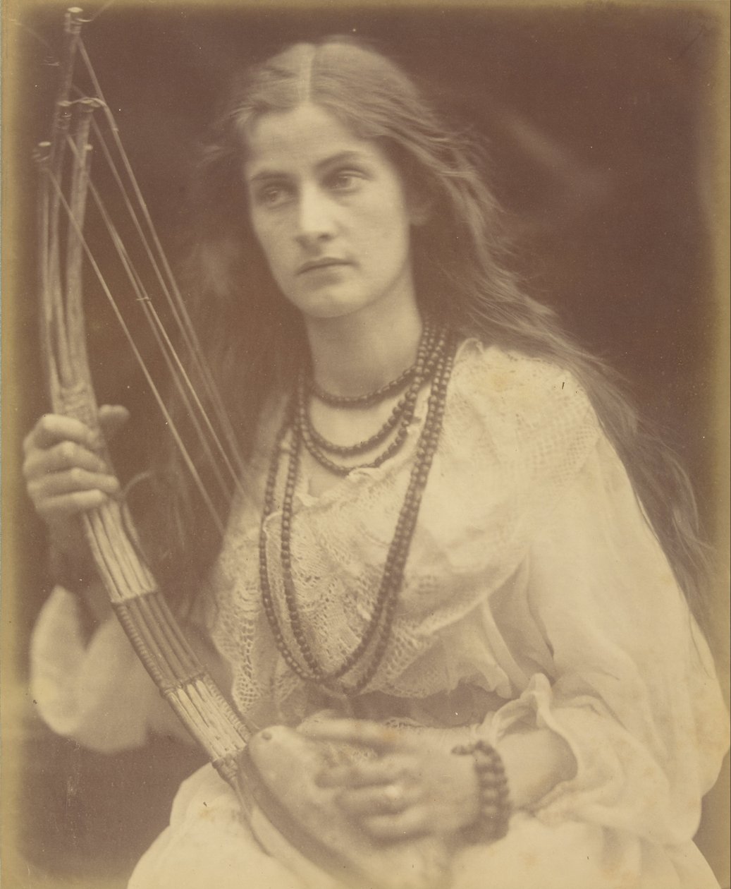 "O hark" - Julia Margaret Cameron