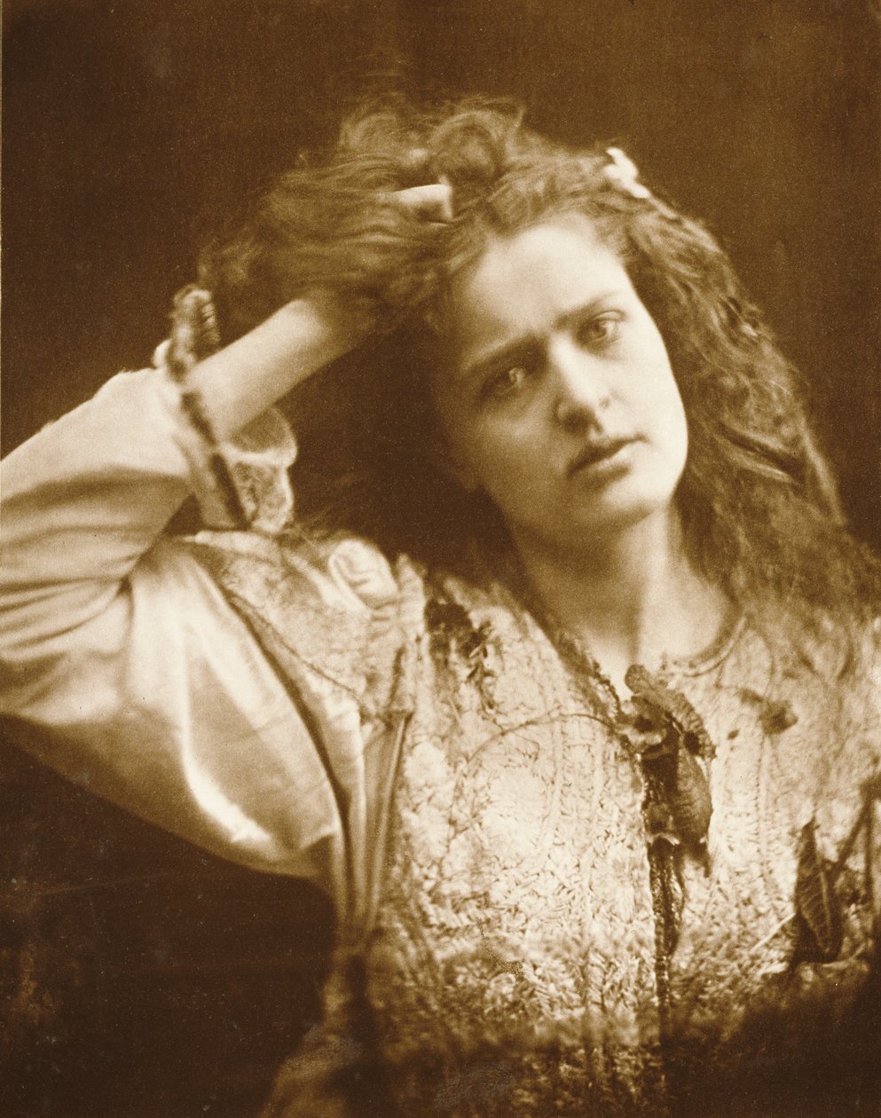 [Ophélie] - Julia Margaret Cameron