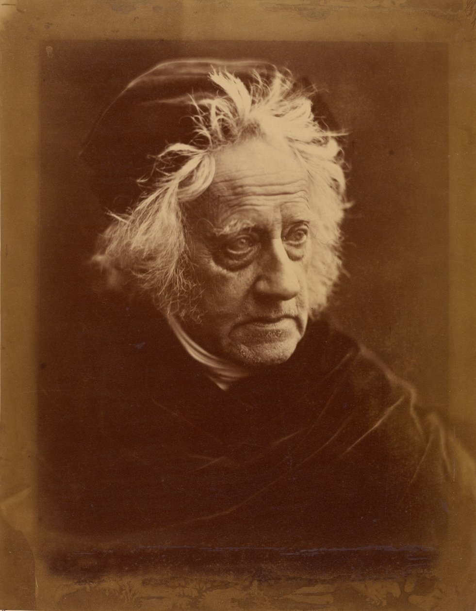 Sir J.F.W. Herschel - Julia Margaret Cameron