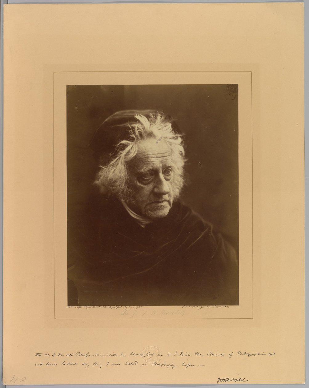Sir John Herschel - Julia Margaret Cameron