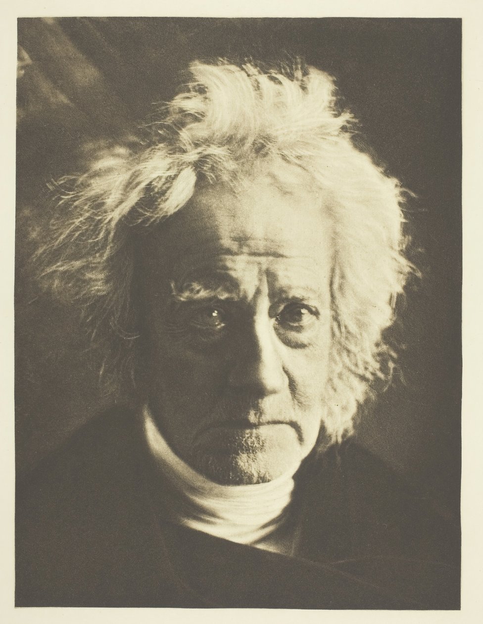 Sir John Herschel, 1867, imprimé en octobre 1890 - Julia Margaret Cameron