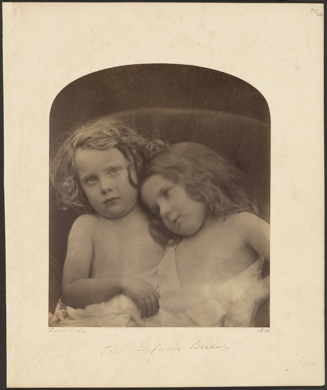 La mariée enfant - Julia Margaret Cameron
