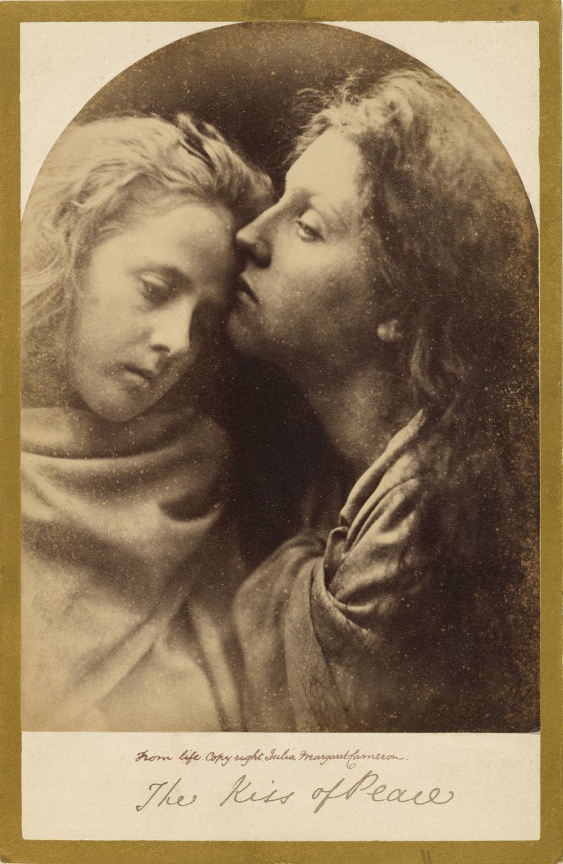 Le baiser de paix - Julia Margaret Cameron