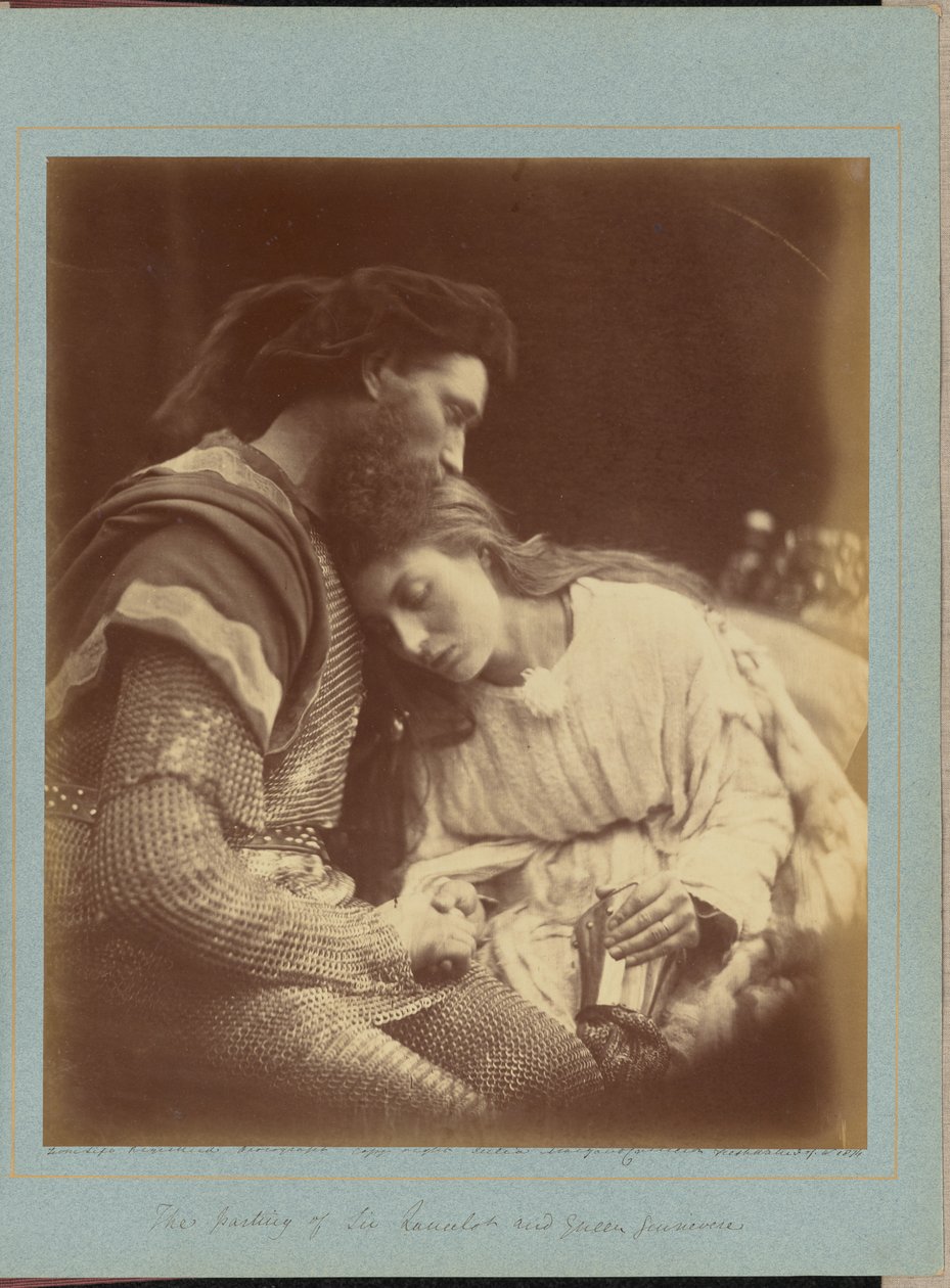 Les adieux de Sir Lancelot et de la reine Guenièvre - Julia Margaret Cameron