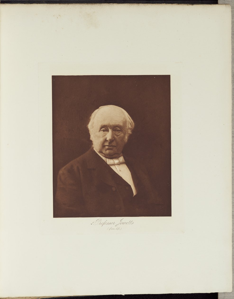 Le très révérend Dr Jowett (Master de Balliol, Oxford) - Julia Margaret Cameron