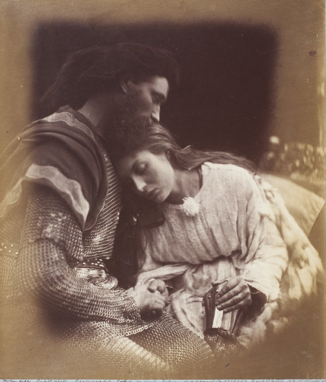 La séparation de Sir Lancelot et de la Reine Guenièvre - Julia Margaret Cameron