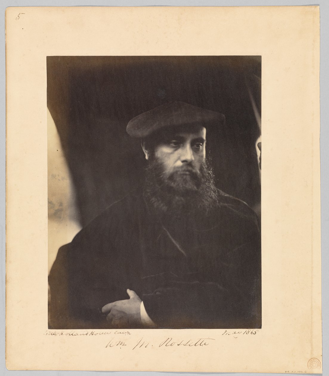 William M. Rossetti - Julia Margaret Cameron