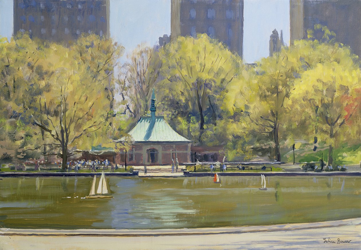 Le Lac de Bateaux, Central Park, New York, 1997 - Julian Barrow