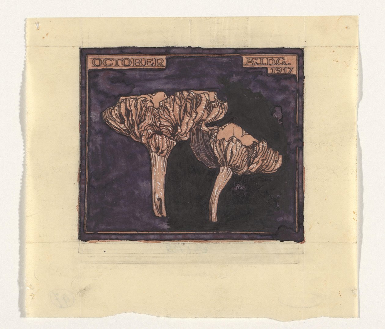 Champignons - Julie de Graag (signed by artist)