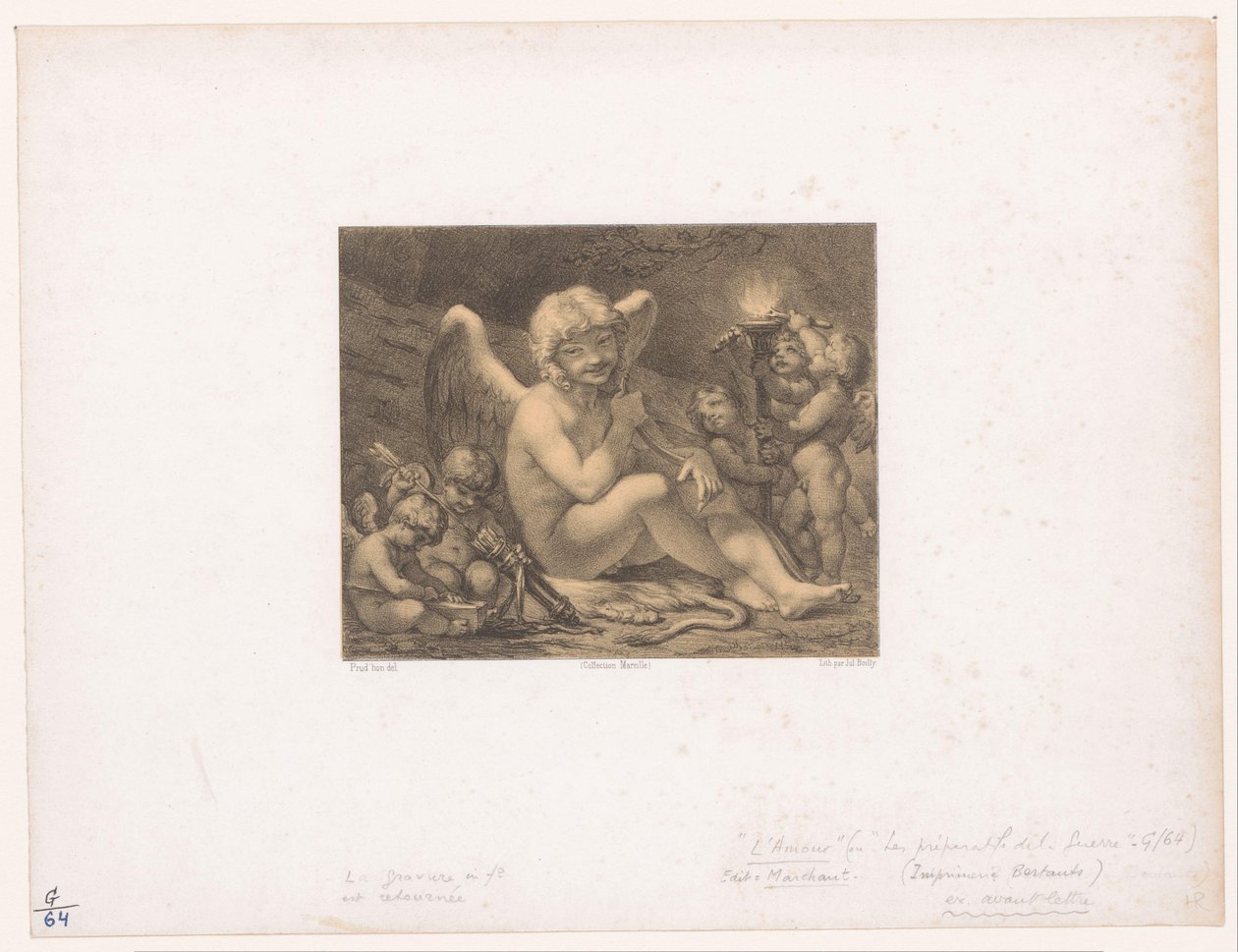 Les Préparatifs de la guerre - Julien Leopold Boilly