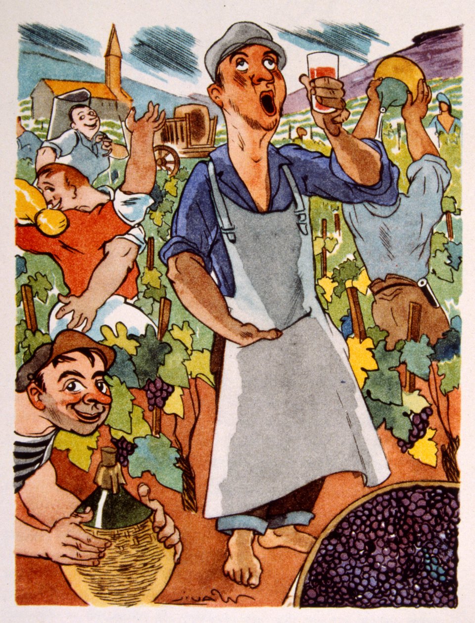 Vignoble français. 1944 - Julien Pavil