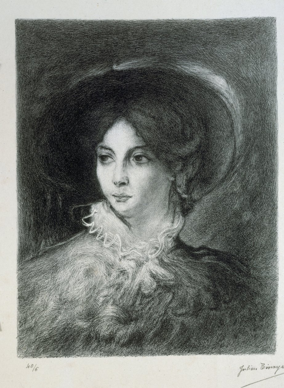 Portrait de George Sand - Julien Tinayre