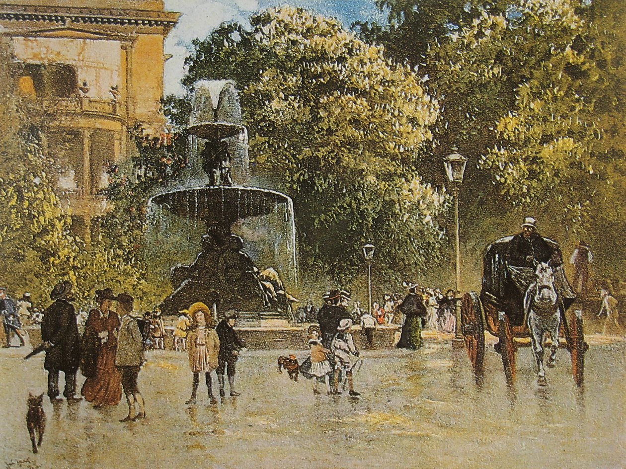 Kemperplatz, vieux Berlin, 1889 ? - Julius Jacob