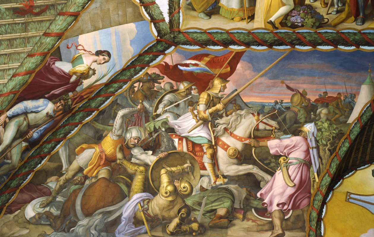 Rinaldo au combat - Julius Schnorr von Carolsfeld