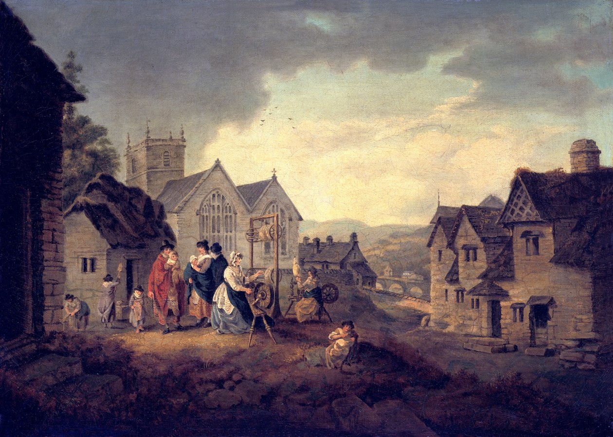 Llangollen - Julius Caesar Ibbetson