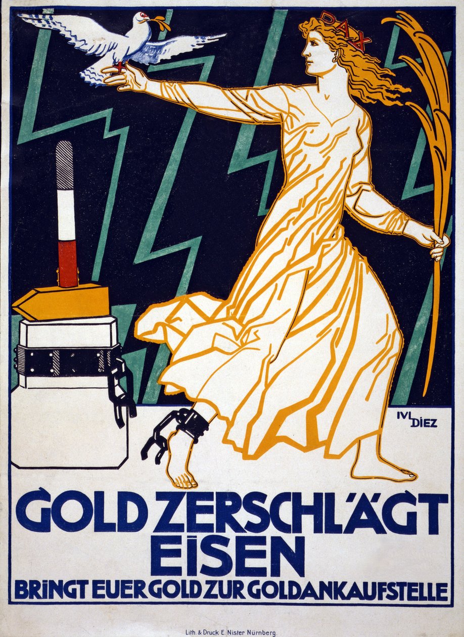 Campagne de collecte de fonds WW1 allemande "L